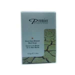  Premier Dead Sea Mineral Mud Soap, 3.4 Ounces Beauty