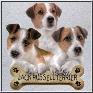 Jack Russell Terrier Puppies Dog Bone 3X/3XL Gray JERZEES Hoodie 