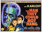 THE MAN THEY COULD NOT HANG VINTAGE REPRODUCTION A3 MOVIE POSTER 