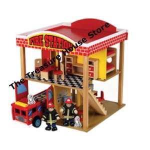  Kidkraft Fire Station Set   Color Red, Yellow, Black and 