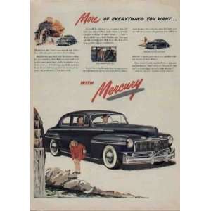   you want with Mercury.  1948 Mercury Ad, A3373 