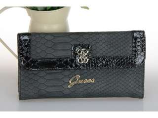 GUESS Confession Wallet Tote Purse Black NWT New arrival  
