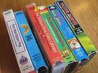 Lot of 6 Childrens Stories VHS Videos Animated Collecti