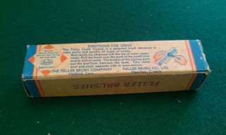 Vintage Fuller Brush Man Clear Plastic Letter Opener 7 & VTG Comb 