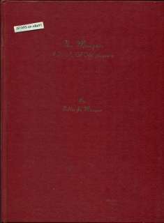 THE MONGERS A FAMILY OF OLD VIRGINIA, GENEALOGY BOOK by BILLIE JO 