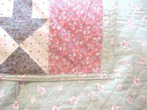 1900s QUILT, RED & BLUES COLORADO ARROW, BETTYS CHOICE  
