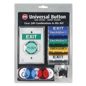 com STI UB 1 Universal Button, Momentary Illuminated LED Push Button 