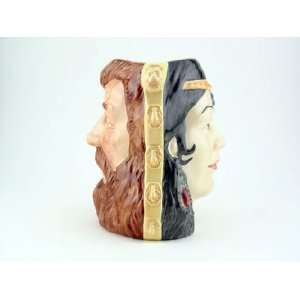   and Delilah Doublefaced Large D6787 Character Jug