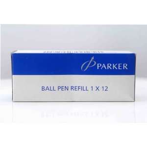  Parker   Quink 12 Blue Ball Pen Refills in Blister or 