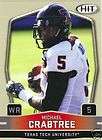   2009 HIT MICHAEL CRABTREE SILVER PARALLEL RC cards 49ers Rookie  