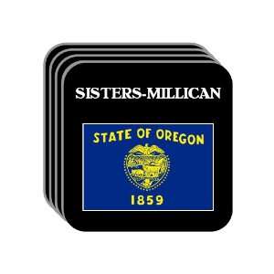 US State Flag   SISTERS MILLICAN, Oregon (OR) Set of 4 Mini Mousepad 
