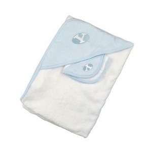  BYU Baby Towel & Washcloth, Light Blue, N/A Baby