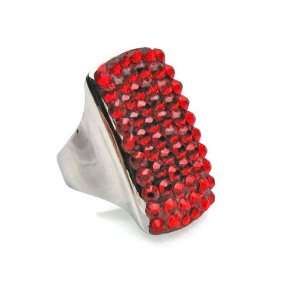 Swarovski Crystallized Ring Red RN013 size 5