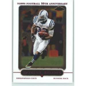  Dominic Rhodes   Indianapolis Colts   2005 Topps Chrome 