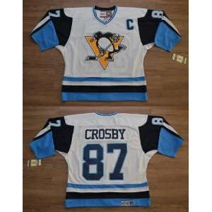  Penguins #87 Sidney Crosby Blue Authentic NHL Jerseys Jersey 