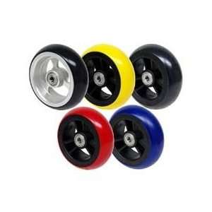 Soft Roll Casters   3 x 1 1/2   Blue   1 pair Health 