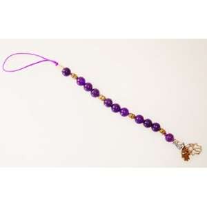   Purple Russian Amethyst Gemstone Prayer Worry Beads 