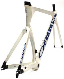 2008 ORBEA ORDU 57cm Tri TT Road Bike Frameset Full Carbon W/ Fork 