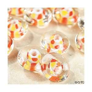  Candy Corn Donut Glass Beads Arts, Crafts & Sewing