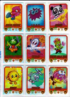 MOSHI MONSTERS MASH UP SERIES 2 PICK YOUR OWN RAINBOW FOIL CARD FROM 