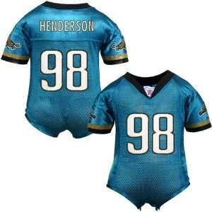  Reebok NFL Equipment Jacksonville Jaguars #98 John Henderson 