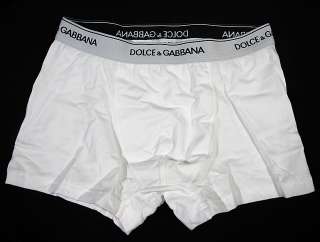 DOLCE GABBANA° everyday microfiber boxer white D&G NWT  
