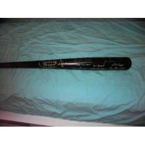  1996 New York Yankees Team World Series Black Bat   Sports 