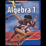 Algebra 1 Florida Edition (ISBN10 0078922437; ISBN13 9780078922435)