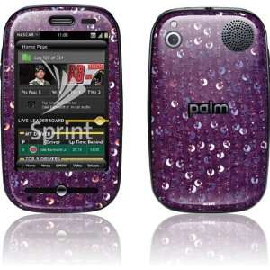  Sequins Plum Wine skin for Palm Pre Electronics