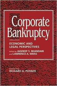 Corporate Bankruptcy Economic and Legal Perspectives, (0521457173 