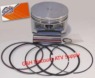 Shindy Piston and Rings Kit for the 2004 2007 Honda TRX400 AT Rancher 