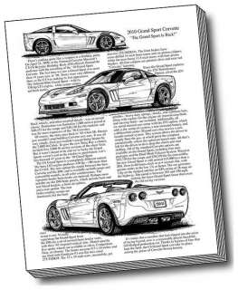 NEW Corvette Book   Illustrated Corvette Series C1 C7  