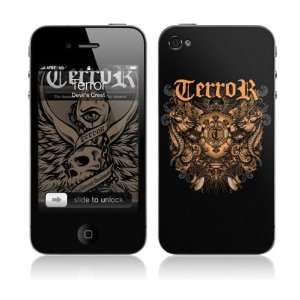   Skins MS TERR10133 iPhone 4  Terror  Devil s Crest Skin Electronics