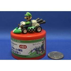  Super Mario Kart Micro Mini Pull Back Luigi Kart Figure 