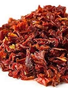 Dried Red Bell Pepper, quarter pound  