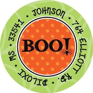  Boo Halloween Labels