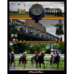  BooBoo A Day at the Races 13 x 19 Glossy Print