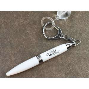  Pen   White with Carabiner