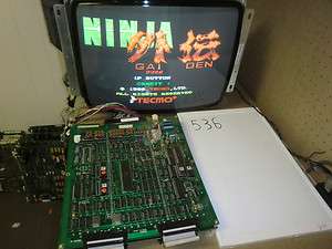 NINJA GAIDEN   1988 Tecmo   Guaranteed Working jamma arcade PCB   FREE 