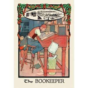 Bookeeper 24X36 Giclee Paper