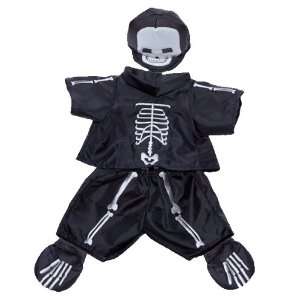  Skeleton Costume Outfit Teddy Bear Clothes Fit 14   18 