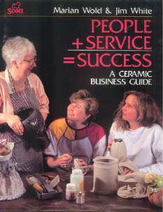 PEOPLE + SERVICE  SUCCESS ceramic business Book  