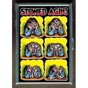  STONED POSTER DRUGS FUNNY CUTE ID Holder, Cigarette Case 