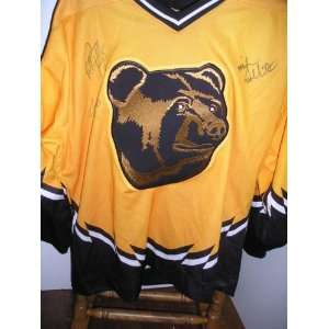Boston Bruins Authentic Jersey   Signed by three players