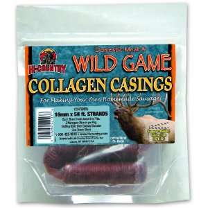   Domestic Meat and WILD GAME 16mm Collagen Casings