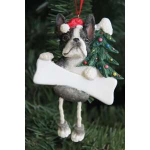 Boston Terrier Ornament by E&S