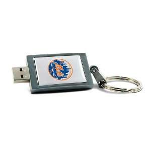  New York Mets Usb Flash Drive Keychain   4 Gb Sports 