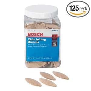  Bosch PJ1110 Plate Joiner Biscuits size 10, 125 Pack