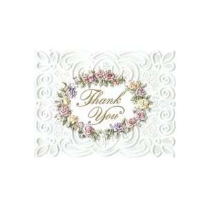  Carol Wilson Roses Boxed Thank You Cards 8 Ct. Health 