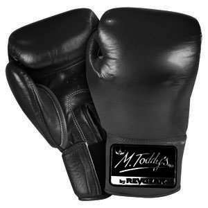  Black Triple Threat Mexican Style Sparring Boxing Gloves (Size16oz
